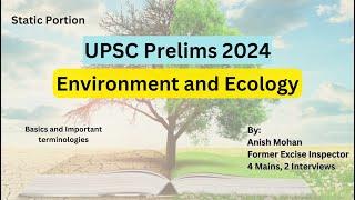 Environment and Ecology  Basics and Important Terminologies #upsc #environmentandecology