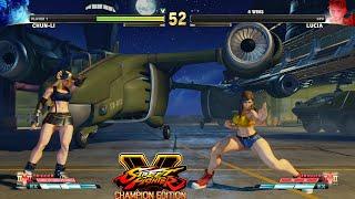 Street Fighter V CE Chun Li vs Lucia PC Mod