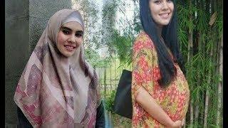 Berhijab Ternyata Kartika Putri Tutupi Keh4milannya.