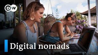 Working online and traveling the world - digital nomads  DW Documentary