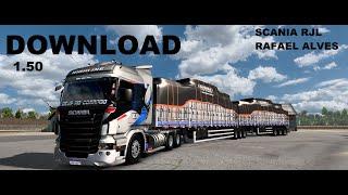 Euro truck simulator 2 - SCANIA RAFAEL ALVES  1.50 DOWNLOAD