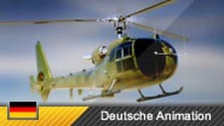 Hubschrauber  Taumelscheibe Aufbau + Funktion