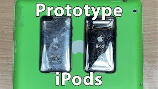 I look at some Prototype iPods.