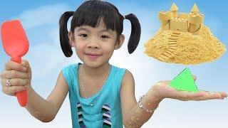 Trò Chơi Tạo Hình Với Cát Động Lực  AnAn ToysReview TV 