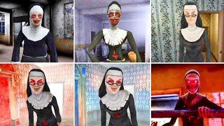 All Evil Nun Games Jumpscare  The Nun Vs Evil Nun Vs Evil Nun 2 Vs Evil Nun The Broken Mask & More