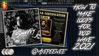 HOW TO MAKE PAIN LOOPS FOR ROD WAVE  2021  FL STUDIO 20 TUTORIAL  @AYEPEEWEE