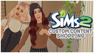 The Sims 2  CC Shopping #11 - 1800+ HAIRS TRENDY CLOTHES & DECOR