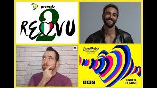 #REVU2​​ Eurovision Ireland reacts to Italy 2023 - Marco Mengoni - Due Vite