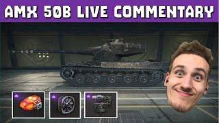 AMX 50B Very Difficult to Play Very Rewarding Educational Live Commentary