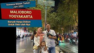 Suasana Malam Terkini Juni 2024 Malioboro Yogyakarta Jawa Tengah #malioboro #malioboroyogyakarta