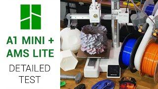 Bambu Lab A1 Mini + AMS Lite The ideal beginner 3D printer?