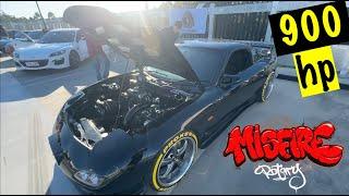 Cracking 900hp in one of Australias best rx7 fds