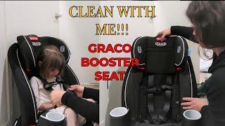 CLEAN WITH ME Graco Atlas Harness Booster Car Seat