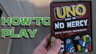 How To Play Uno No Mercy Quick Guide