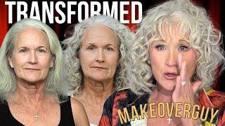 Emotional Transformation Curly Hair MAKEOVERGUY Makeover Leaves Woman In Tears