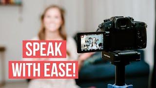 How to Speak Naturally on Camera How to Talk to the Camera Tips