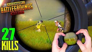 AWM В ФИНАЛЕ РЕШАЕТ  PUBG Mobile - С ВЕБКОЙ НА РУКИ Handcam