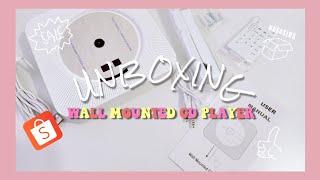 UNBOXING WALL MOUNTED CD PLAYER FROM SHOPEE 