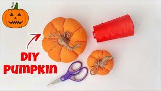 How to Make Fabric Pumpkin - DIY Pumpkin at Home
