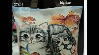 Jual Tas Wanita Catty Motif Kucing Lucu  Cute Mew 0896 5234 5658