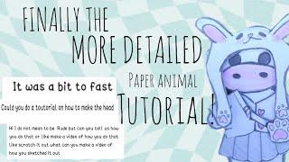 How to make a paper cow