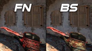 CSGO Moto Gloves  Blood Pressure - Skin showcase all floats 4K60FPS