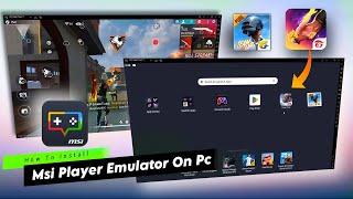 How To Download & Install MSi App Player Emulator On Pc  Best Android Emulator For PCLaptop