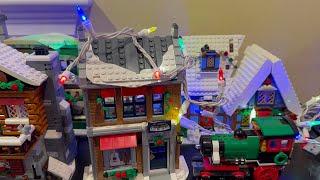 My LEGO Winter Village Layout 2023