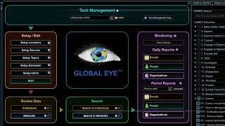 OSINT Analysis Tool Demo for Social Media and News Monitoring  Global Eye by Sintelix
