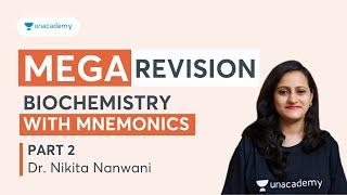 Biochemistry Mega Revision with Mnemonics Part 2  Dr. Nikita Nanwani