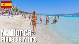 WALKING TOUR PLAYA DE MURO BEACH - MALLORCA MAJORCA BALEARIC ISLANDS - August 11 2022