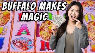 Buffalo Gold Slot Machine Makes Magic Happen #2024 #4k