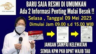 PENTING  RESMI DI UMUMKAN MULAI BESOK 9 MEI 2023 SEMUA KPM PKH BPNT WAJIB TAU TERKAIT PENCAIRAN 