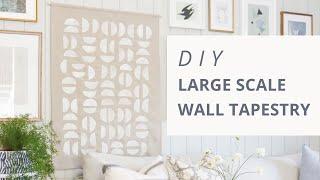 DIY Large Scale Home Wall Art on A Budget