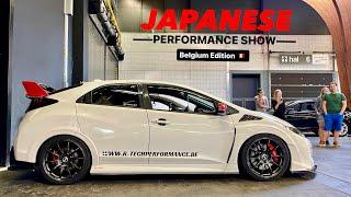 JDM car culture in BELGIUM? - Join me as I host JAPANESE PERFORMANCE SHOW in Kortrijk Belgium