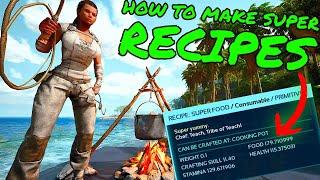 How To Make Recipes in Ark Survival Ascended How to Make Insane Stats with Recipes