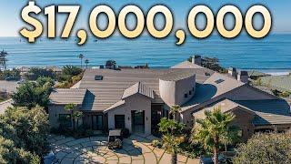 Touring a $17000000 Malibu Oceanfront Estate with a Massive Infinity Edge Pool