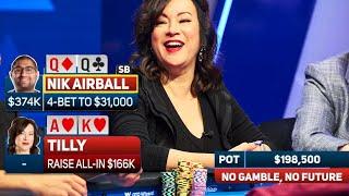 Jennifer Tilly vs Nik Airball HUGE Cash Game Pot