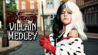Disney Villain Medley - Singing Every Villain Song at Walt Disney World  8-year-old Claire Crosby