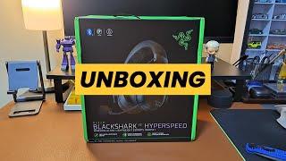 Quick Unboxing of the Razer BlackShark V2 HyperSpeed Wireless Gaming Headset  Philippines