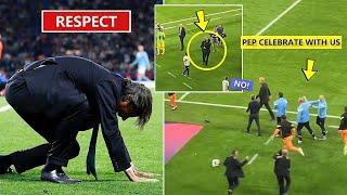 RESPECT Pep Guardiola Rejects UCL Celebration & Goes Straight to Console Inter coach Inzaghi