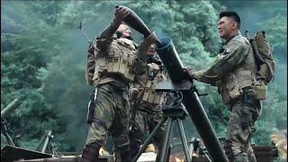 Film Anti-Jepang Pasukan khusus mengambil mortir Jepang dan menembaki tentara Jepang