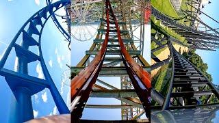 Every Roller Coaster at Energylandia All 17 Coasters  Front Seat POV