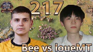 Bee vs loueMT - The Elite Classic - Qualifier 1 - BO5 - Age of Empires 4 - Cast 217