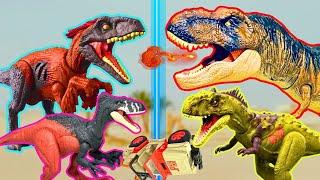 ULTIMATE Haul of  Jurassic World FiguresTriceratops Theriznosaurus T-REX Indoraptor Pyroraptor