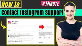 How to contact instagram support 2024