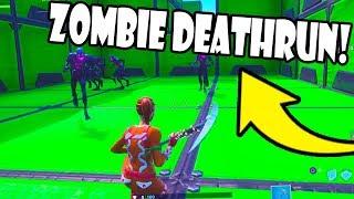 I Made a ZOMBIE DEATHRUN in Fortnite Creative