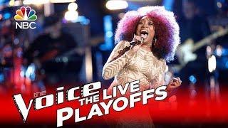 The Voice 2016 SaRayah - Live Playoffs - Id Rather Go Blind