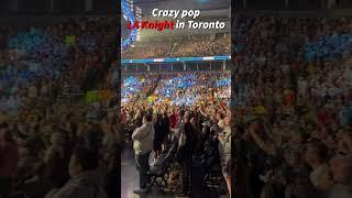 LA Knight Craziest Pop in Toronto