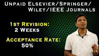 Unpaid ElsevierSpringerWileyIEEE Journals II High Acceptance Rate II Journal Finder